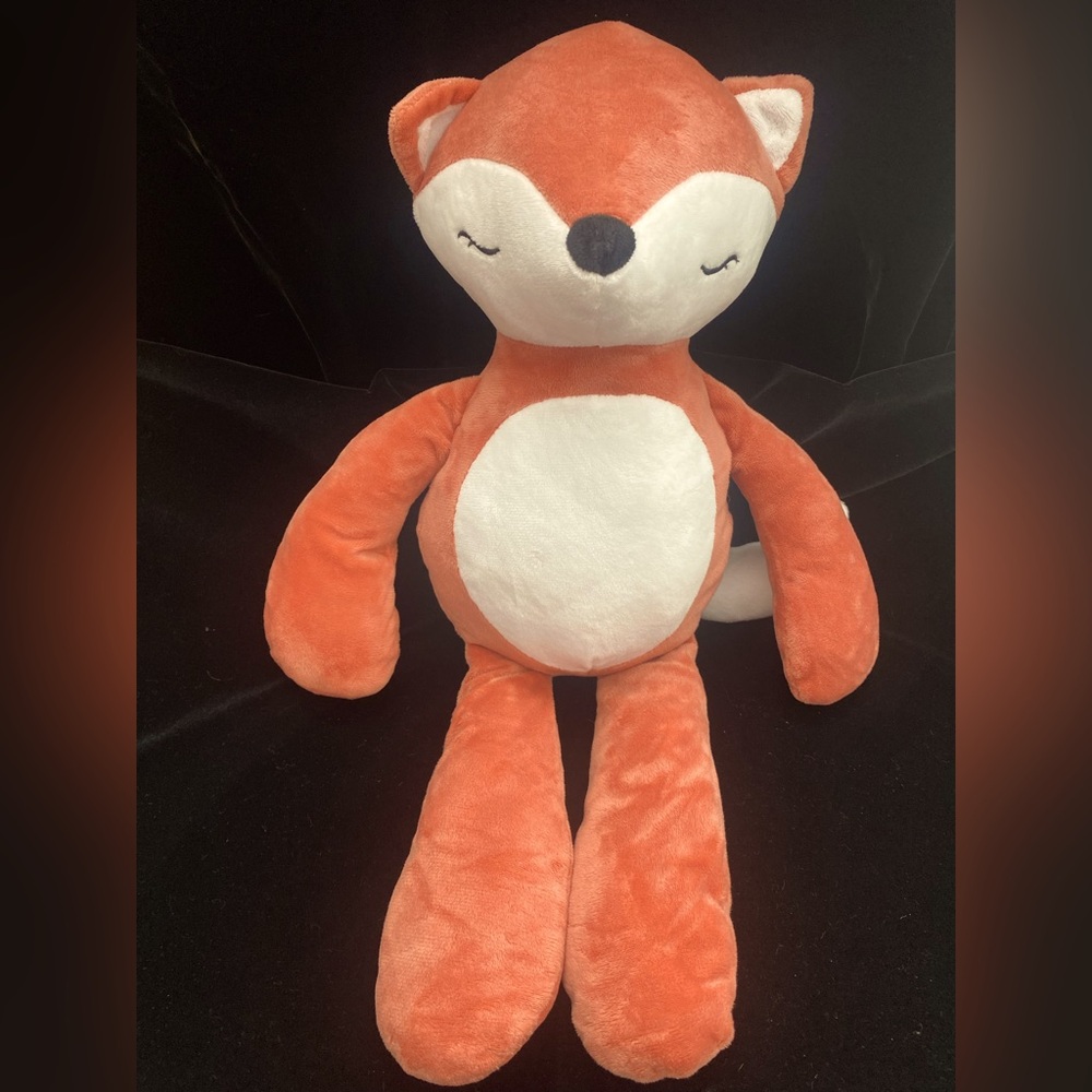 HTF 18” Sleeping Fox stuffed animal plush